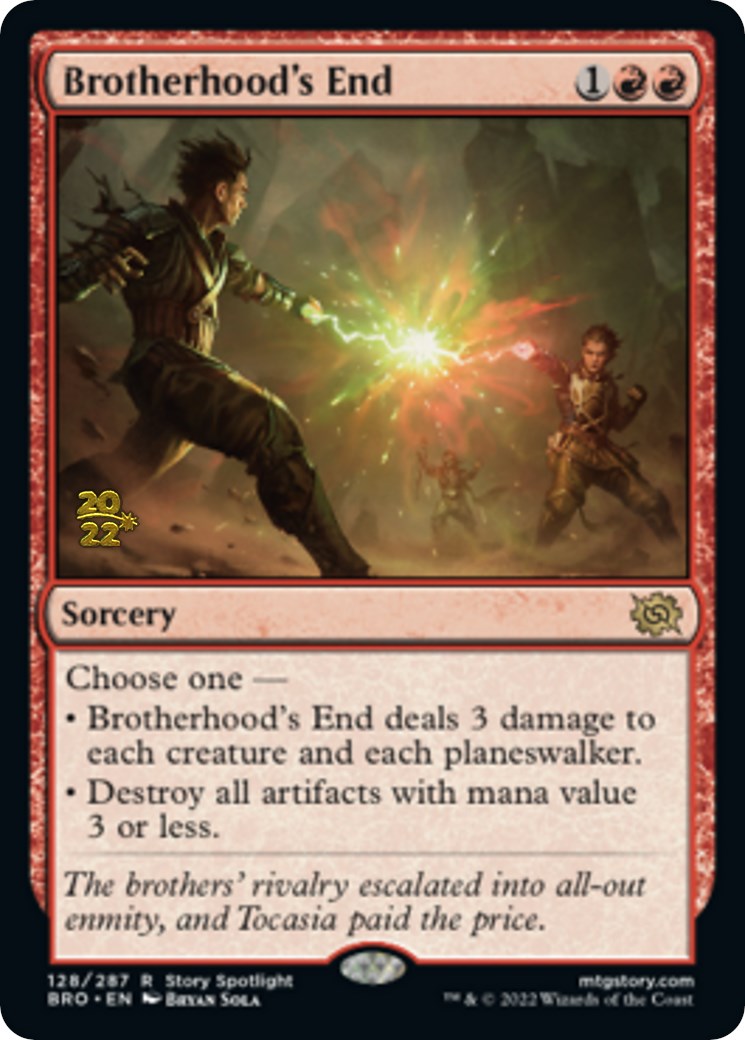 Brotherhood's End [The Brothers' War: Prerelease Promos] | Gamer Loot