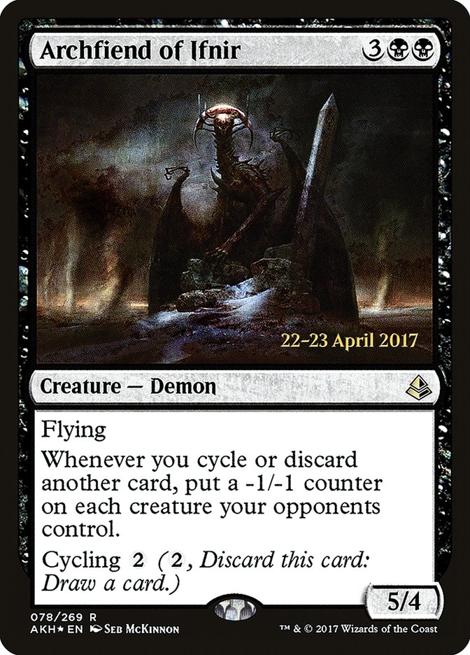 Archfiend of Ifnir  [Amonkhet Prerelease Promos] | Gamer Loot