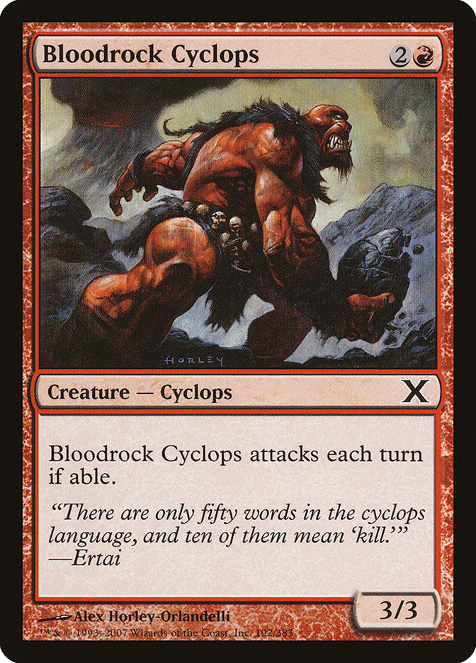 Bloodrock Cyclops [Tenth Edition] | Gamer Loot