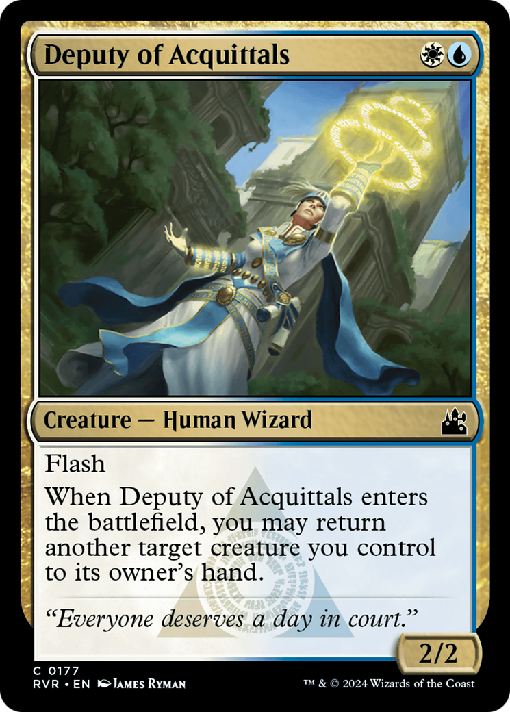 Deputy of Acquittals [Ravnica Remastered] | Gamer Loot