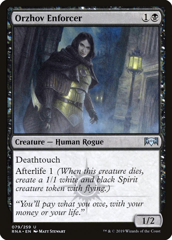 Orzhov Enforcer [Ravnica Allegiance] | Gamer Loot