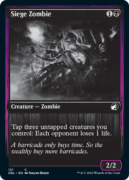 Siege Zombie [Innistrad: Double Feature] | Gamer Loot