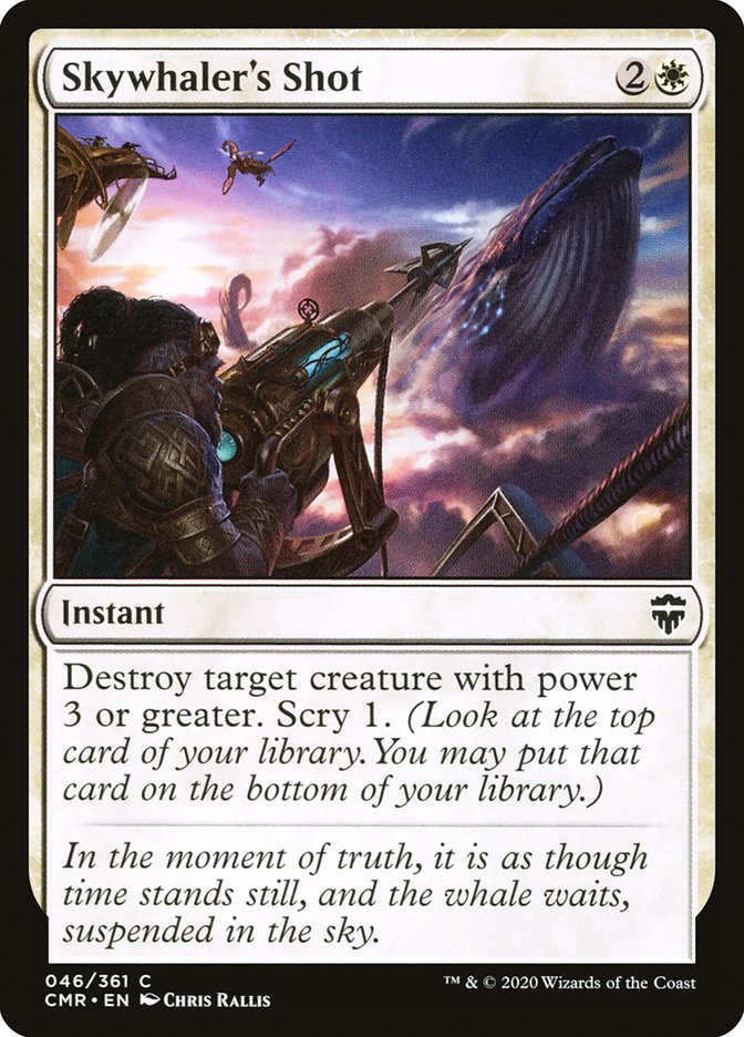 Skywhaler's Shot [Commander Legends] | Gamer Loot