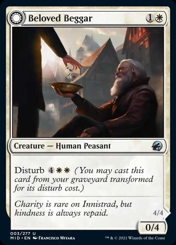 Beloved Beggar // Generous Soul [Innistrad: Midnight Hunt] | Gamer Loot