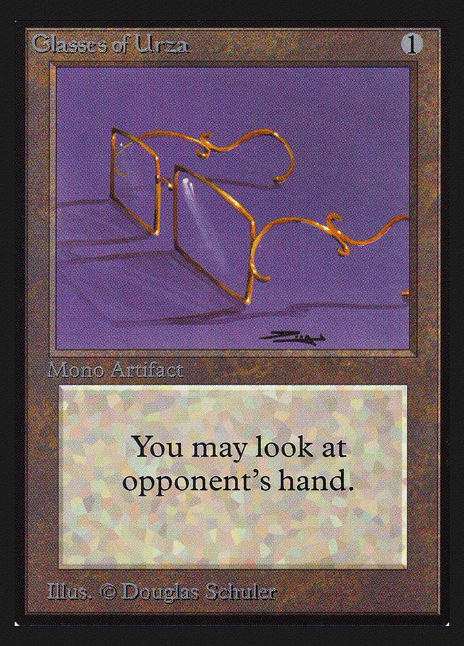 Glasses of Urza [International Collectors’ Edition] | Gamer Loot