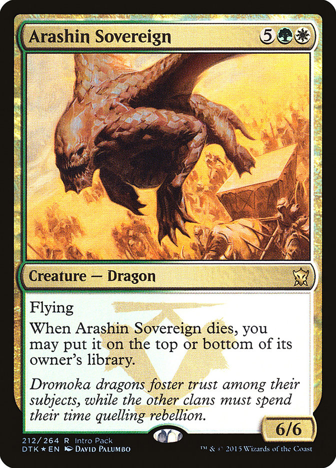 Arashin Sovereign (Intro Pack) [Dragons of Tarkir Promos] | Gamer Loot