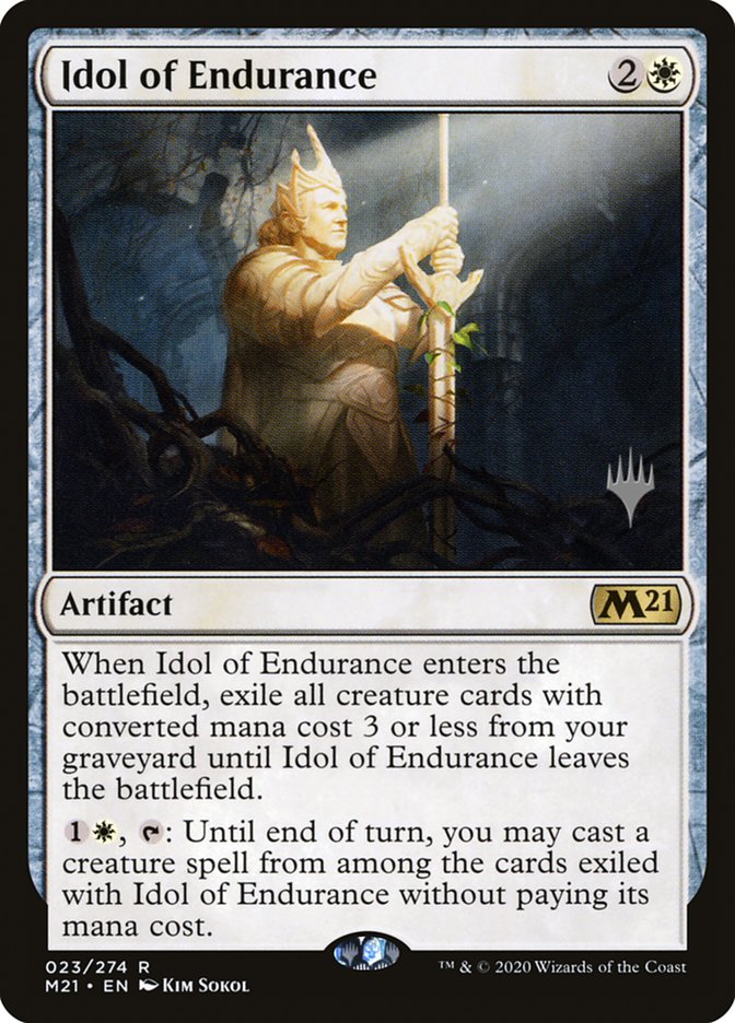 Idol of Endurance (Promo Pack) [Core Set 2021 Promos] | Gamer Loot