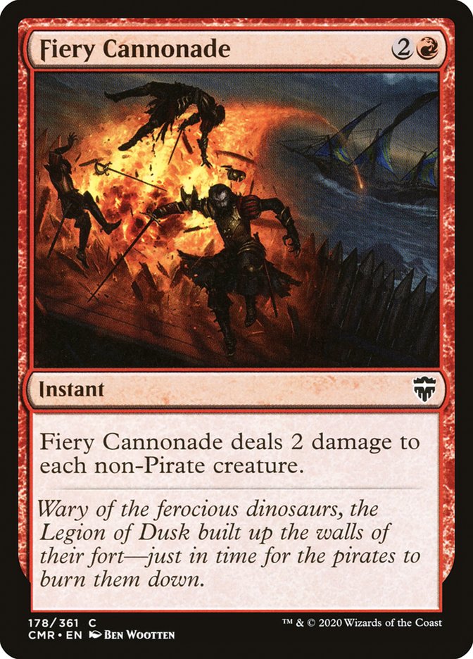 Fiery Cannonade [Commander Legends] | Gamer Loot