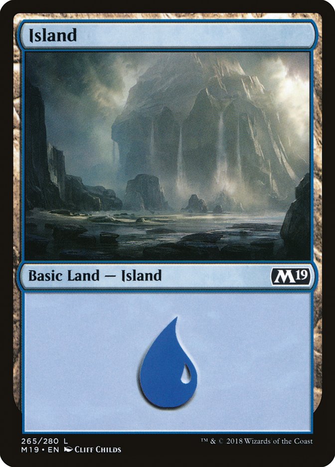 Island (265) [Core Set 2019] | Gamer Loot