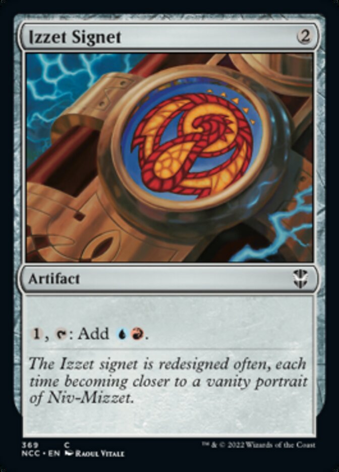 Izzet Signet [Streets of New Capenna Commander] | Gamer Loot