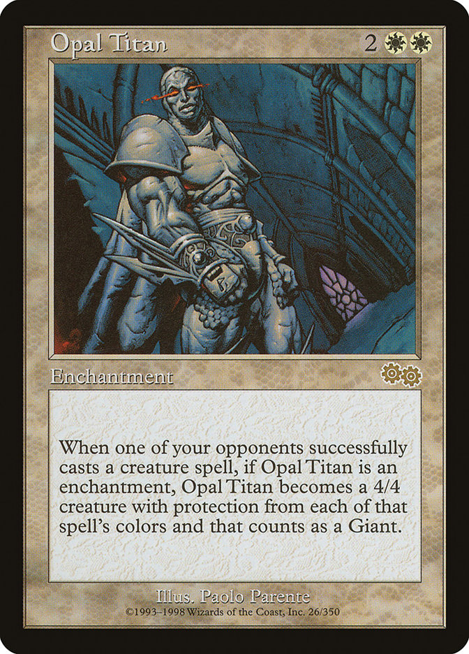 Opal Titan [Urza's Saga] | Gamer Loot
