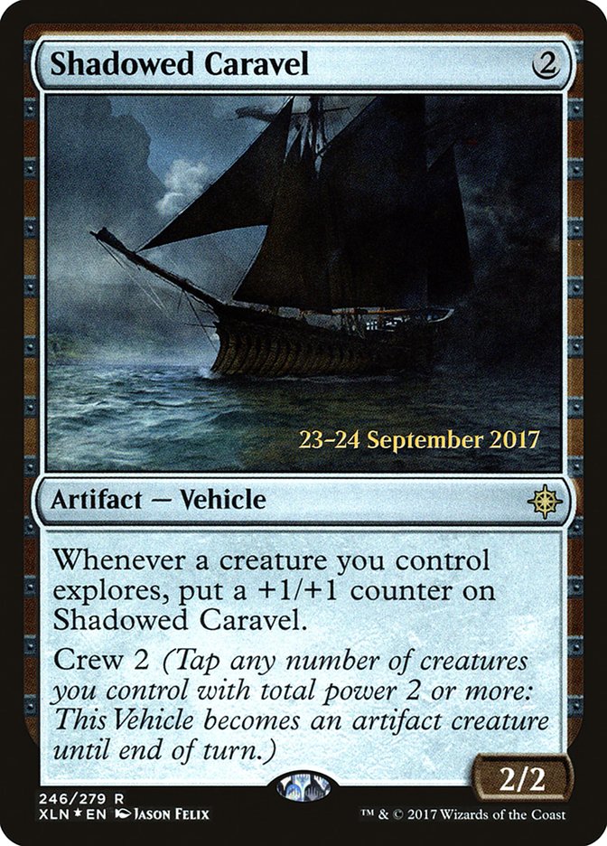 Shadowed Caravel  [Ixalan Prerelease Promos] | Gamer Loot