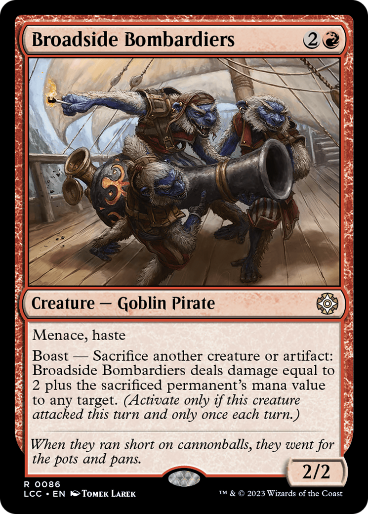 Broadside Bombardiers [The Lost Caverns of Ixalan Commander] | Gamer Loot