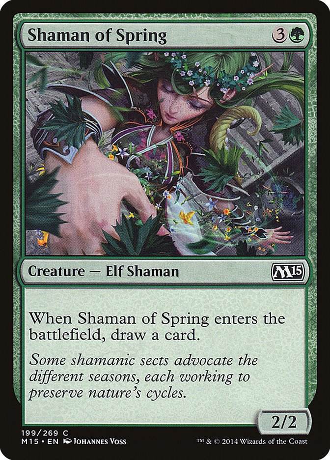 Shaman of Spring [Magic 2015] | Gamer Loot