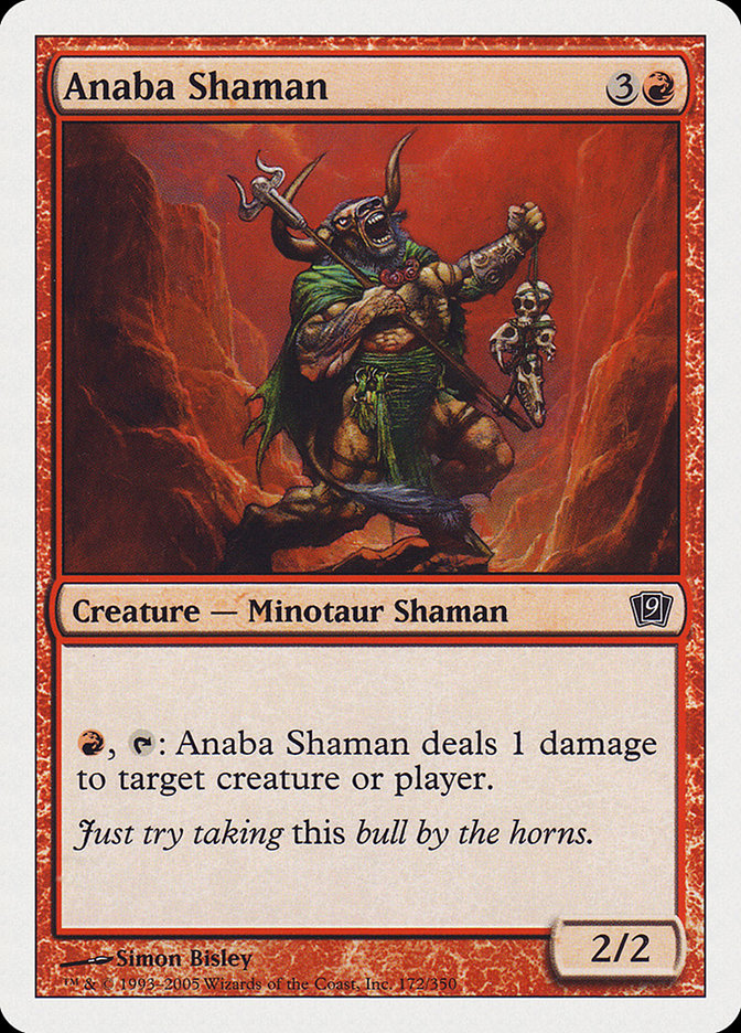 Anaba Shaman [Ninth Edition] | Gamer Loot