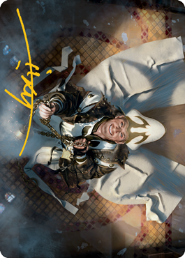 Jerren, Corrupted Bishop Art Card (Gold-Stamped Signature) [Innistrad: Midnight Hunt Art Series] | Gamer Loot