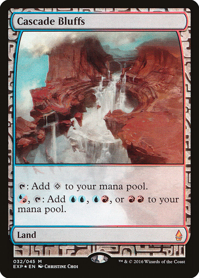 Cascade Bluffs [Zendikar Expeditions] | Gamer Loot