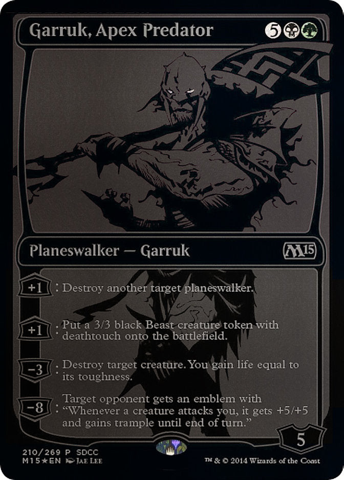 Garruk, Apex Predator [San Diego Comic-Con 2014] | Gamer Loot