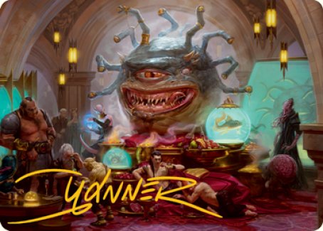 Xanathar, Guild Kingpin Art Card (Gold-Stamped Signature) [Dungeons & Dragons: Adventures in the Forgotten Realms Art Series] | Gamer Loot