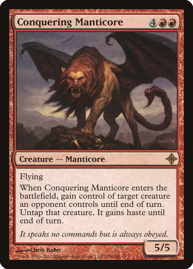 Conquering Manticore [Rise of the Eldrazi] | Gamer Loot