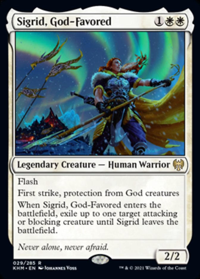 Sigrid, God-Favored [Kaldheim] | Gamer Loot