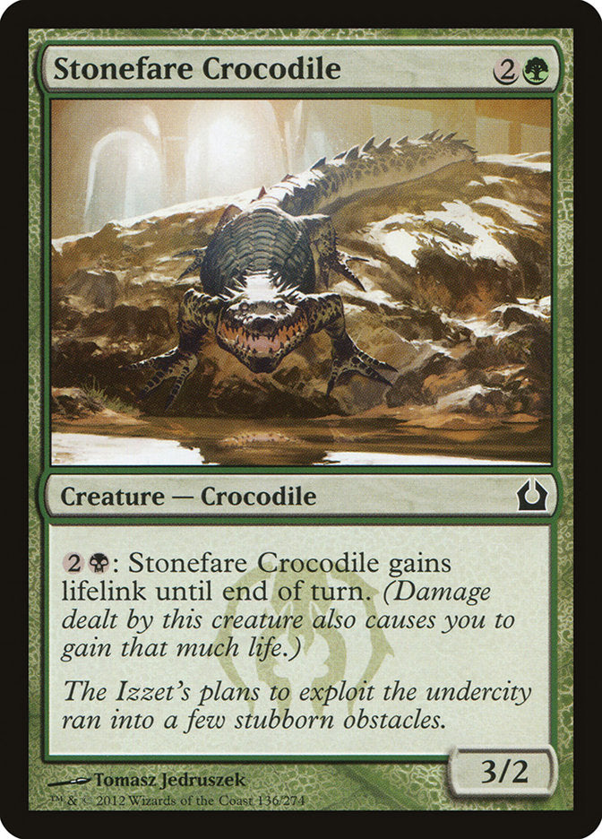 Stonefare Crocodile [Return to Ravnica] | Gamer Loot