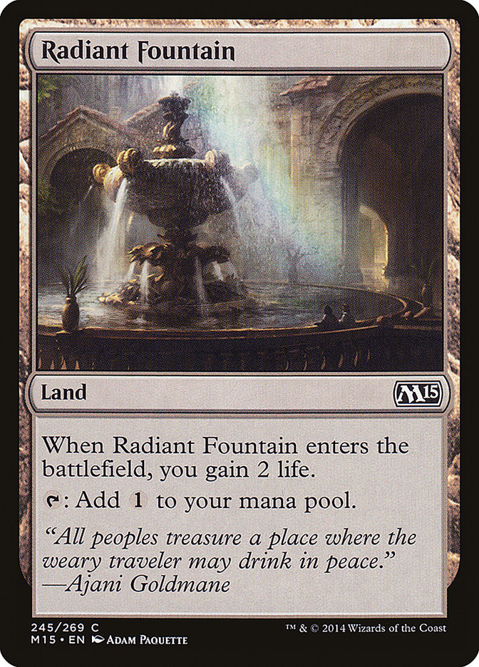 Radiant Fountain [Magic 2015] | Gamer Loot