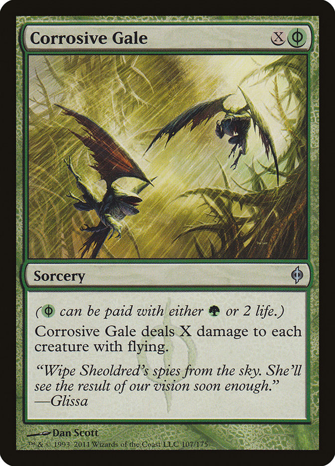 Corrosive Gale [New Phyrexia] | Gamer Loot