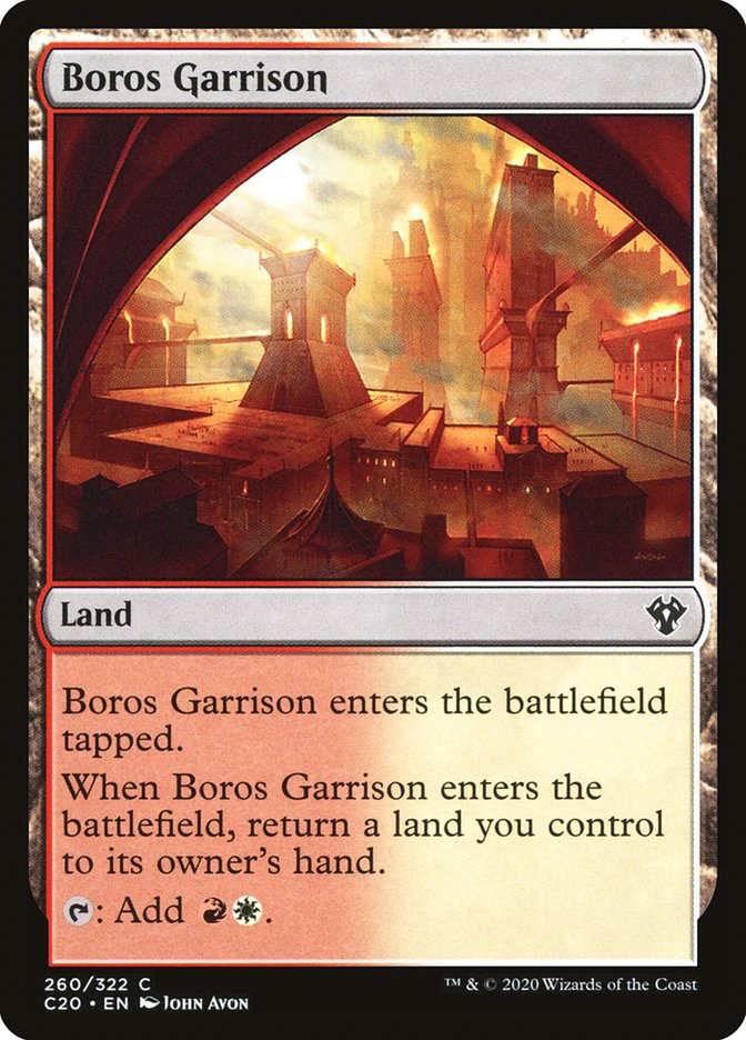 Boros Garrison [Commander 2020] | Gamer Loot