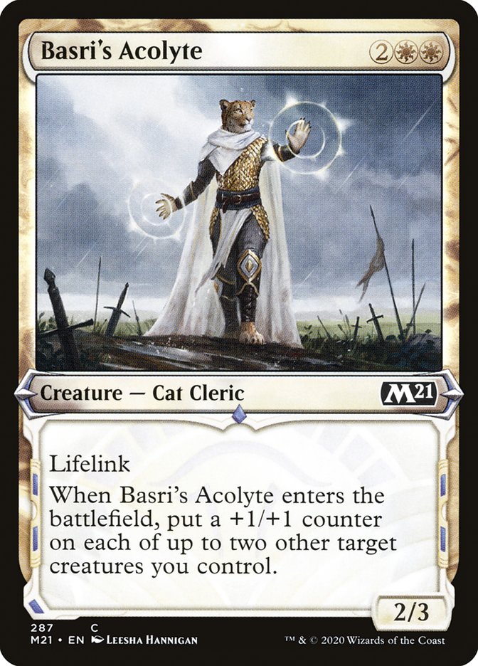 Basri's Acolyte (Showcase) [Core Set 2021] | Gamer Loot