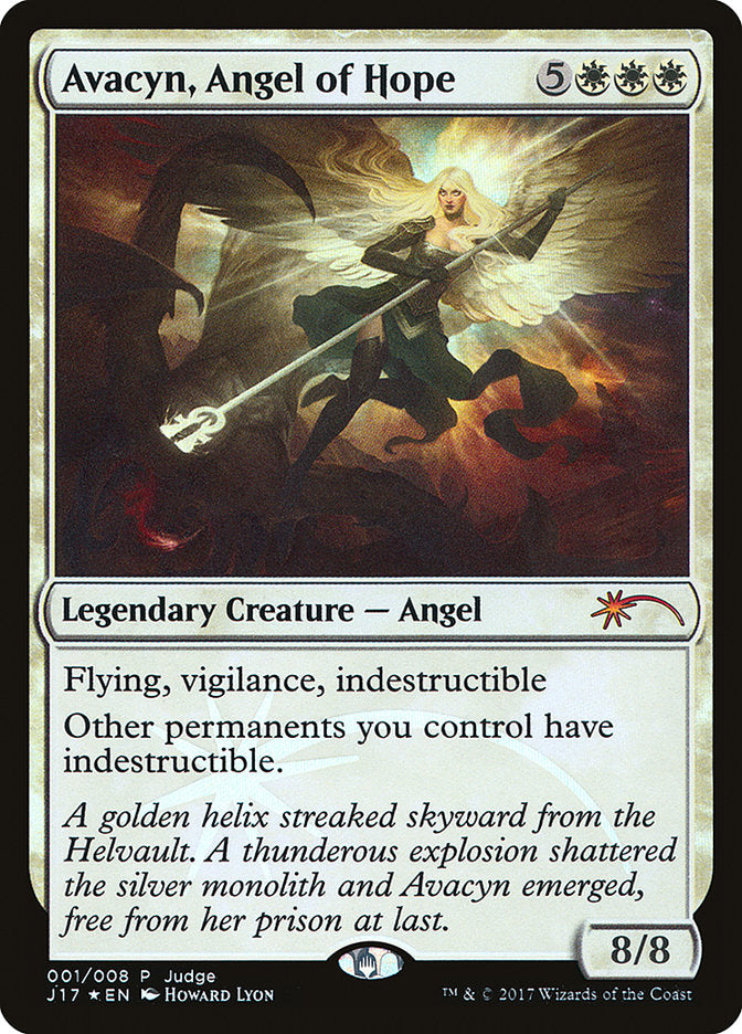 Avacyn, Angel of Hope [Judge Gift Cards 2017] | Gamer Loot