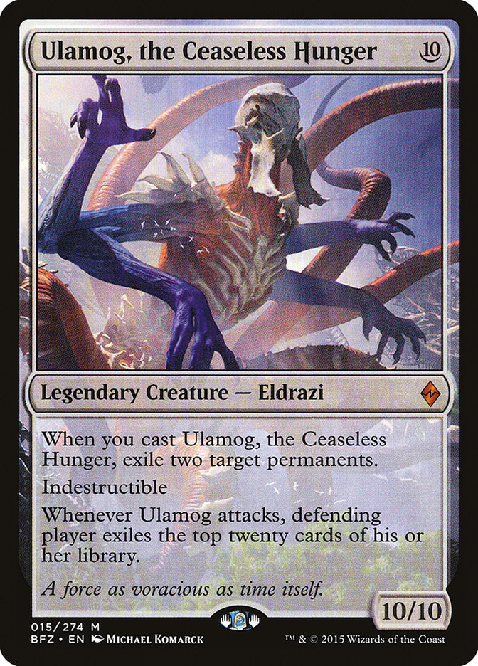 Ulamog, the Ceaseless Hunger [Battle for Zendikar] | Gamer Loot