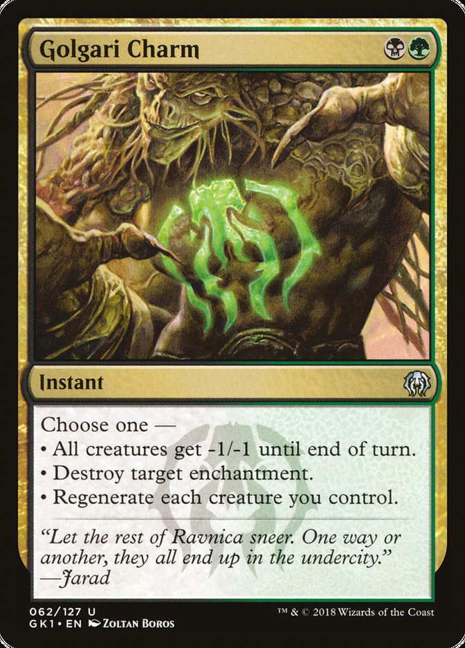 Golgari Charm [Guilds of Ravnica Guild Kit] | Gamer Loot