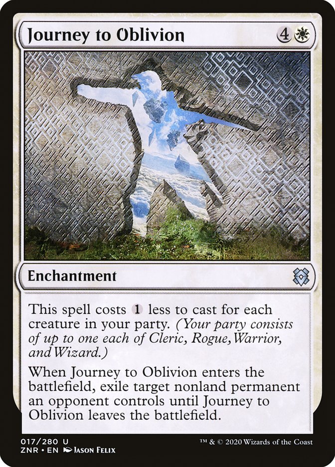 Journey to Oblivion [Zendikar Rising] | Gamer Loot