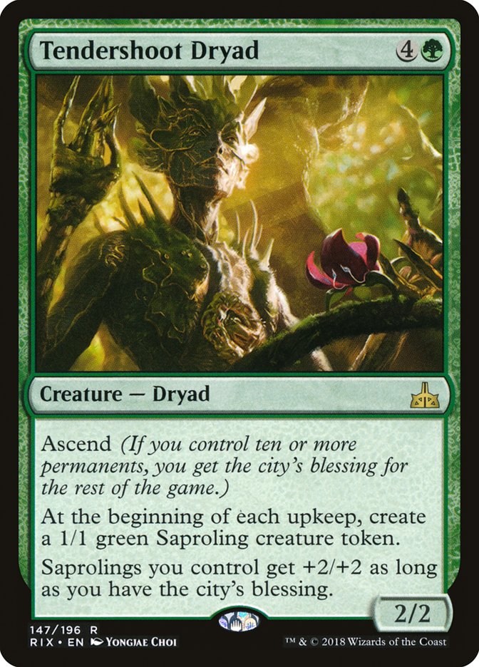 Tendershoot Dryad [Rivals of Ixalan] | Gamer Loot