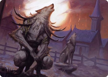 Lord of the Ulvenwald Art Card [Innistrad: Midnight Hunt Art Series] | Gamer Loot