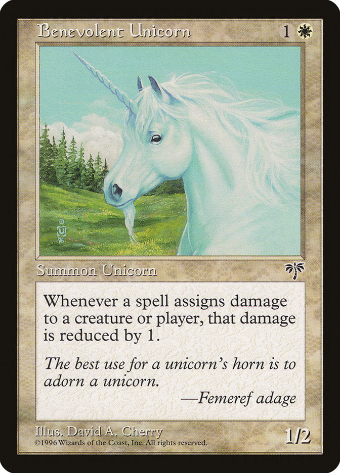 Benevolent Unicorn [Mirage] | Gamer Loot