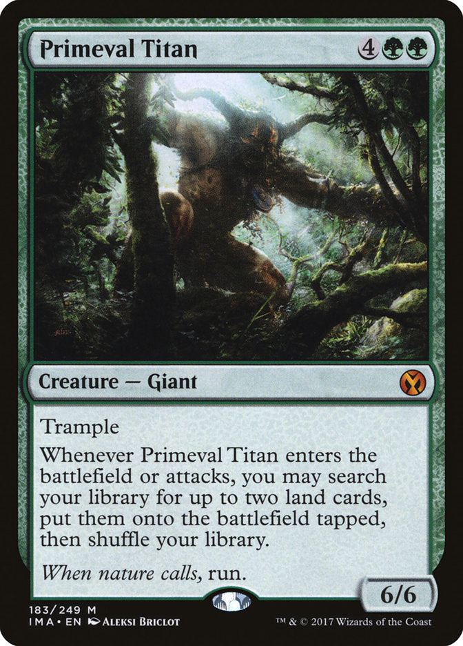 Primeval Titan [Iconic Masters] | Gamer Loot