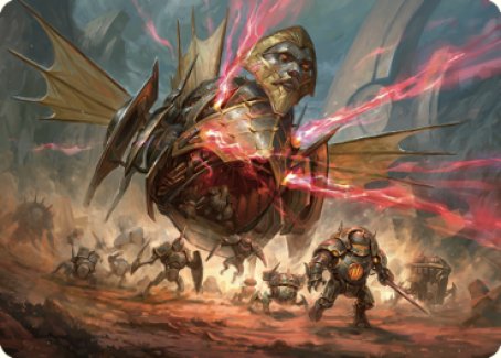 Liberator, Urza's Battlethopter Art Card [The Brothers' War Art Series] | Gamer Loot