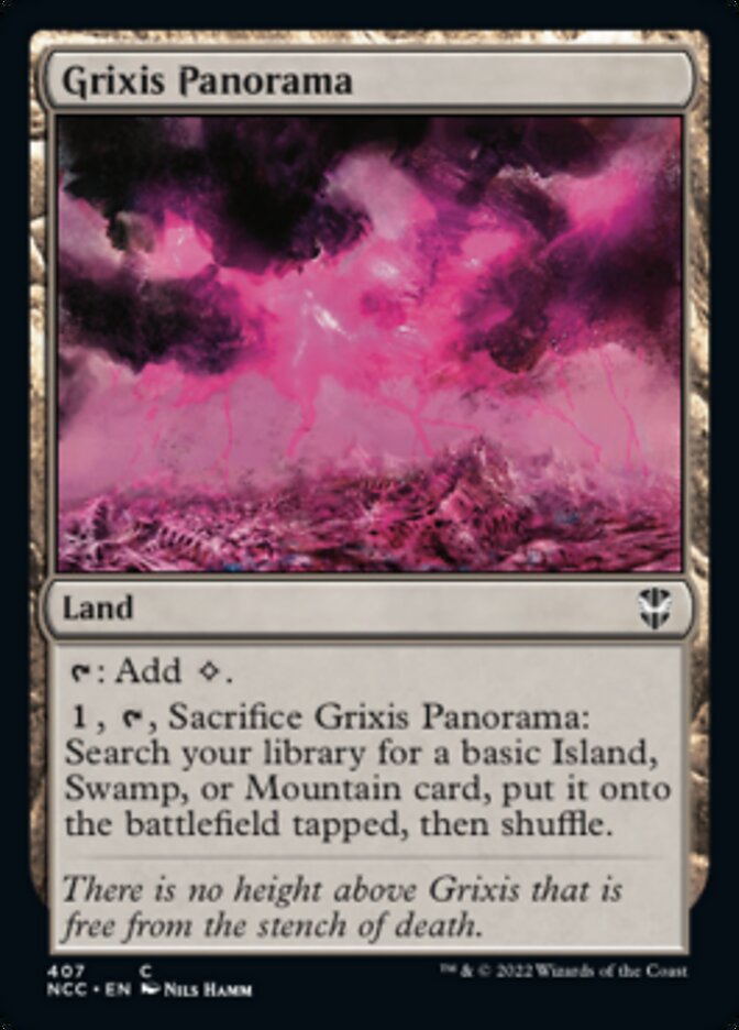 Grixis Panorama [Streets of New Capenna Commander] | Gamer Loot
