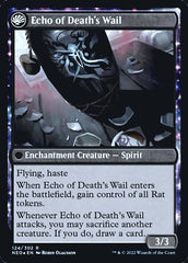 Tribute to Horobi // Echo of Death's Wail [Kamigawa: Neon Dynasty Prerelease Promos] | Gamer Loot