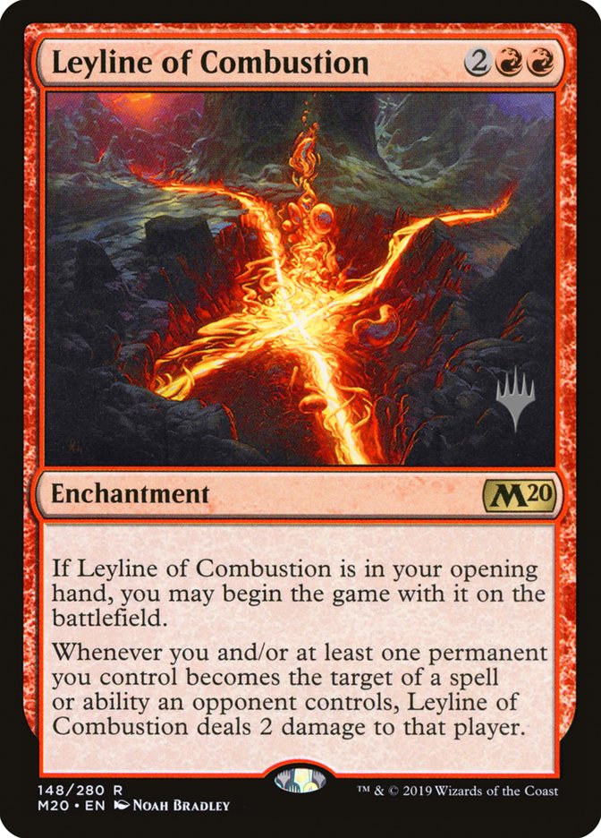 Leyline of Combustion (Promo Pack) [Core Set 2020 Promos] | Gamer Loot