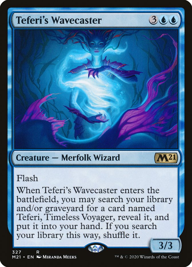 Teferi's Wavecaster [Core Set 2021] | Gamer Loot