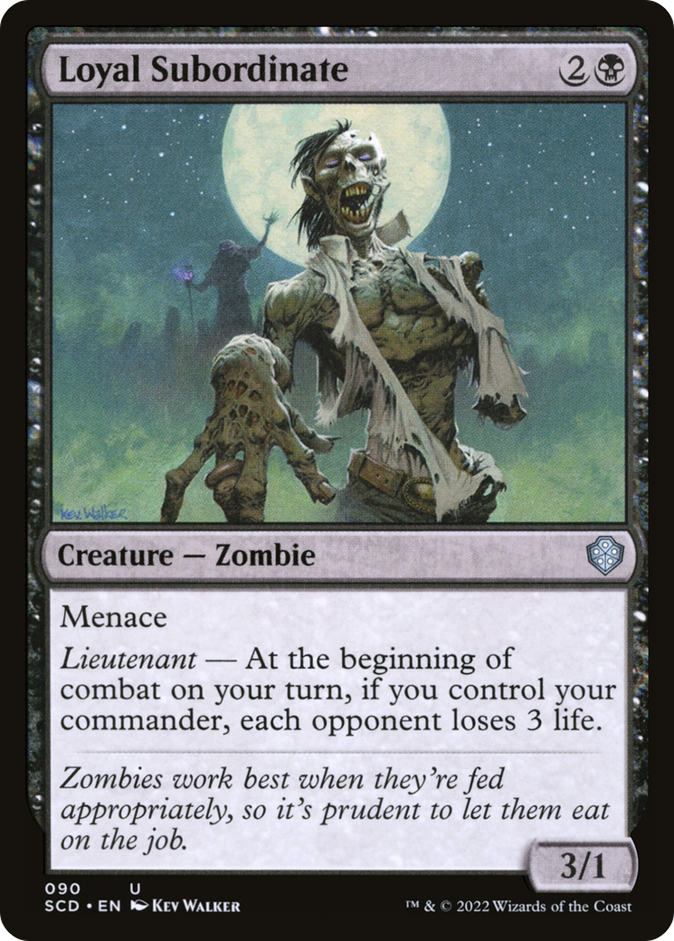 Loyal Subordinate [Starter Commander Decks] | Gamer Loot