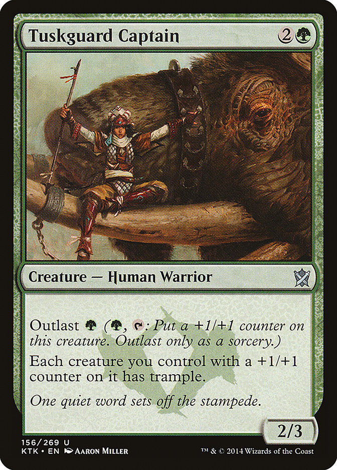 Tuskguard Captain [Khans of Tarkir] | Gamer Loot