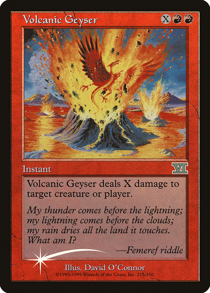 Volcanic Geyser [Friday Night Magic 2000] | Gamer Loot