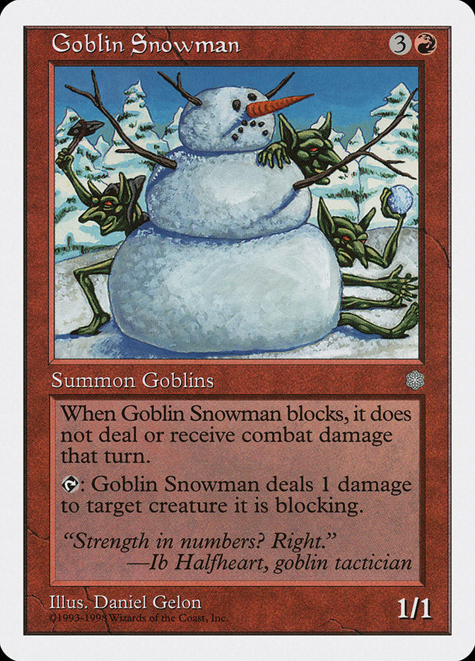 Goblin Snowman [Anthologies] | Gamer Loot