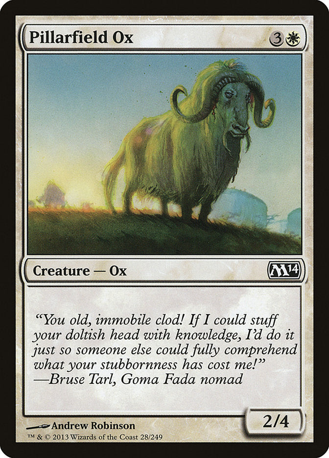 Pillarfield Ox [Magic 2014] | Gamer Loot