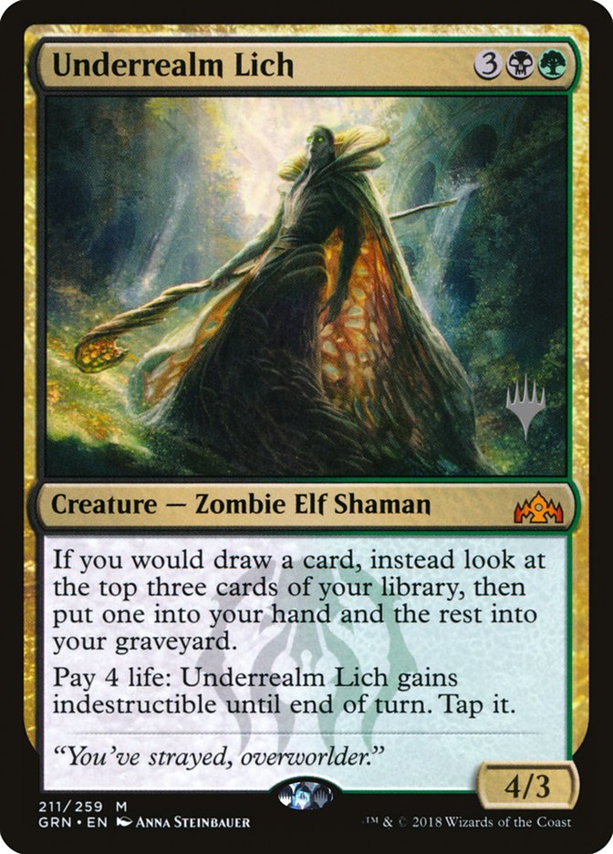 Underrealm Lich [Guilds of Ravnica Promos] | Gamer Loot