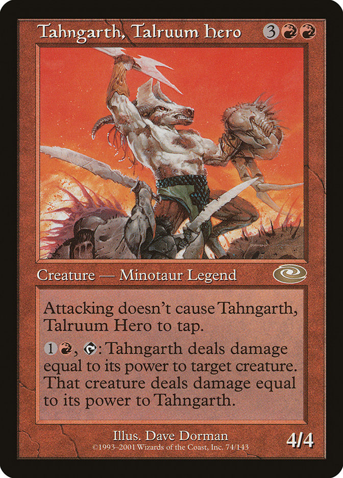 Tahngarth, Talruum Hero (Dave Dorman) [Planeshift] | Gamer Loot